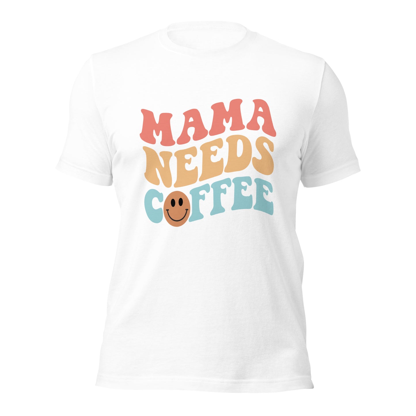 Mama Needs Coffee - Soft Organic Cotton Tshirt for Women