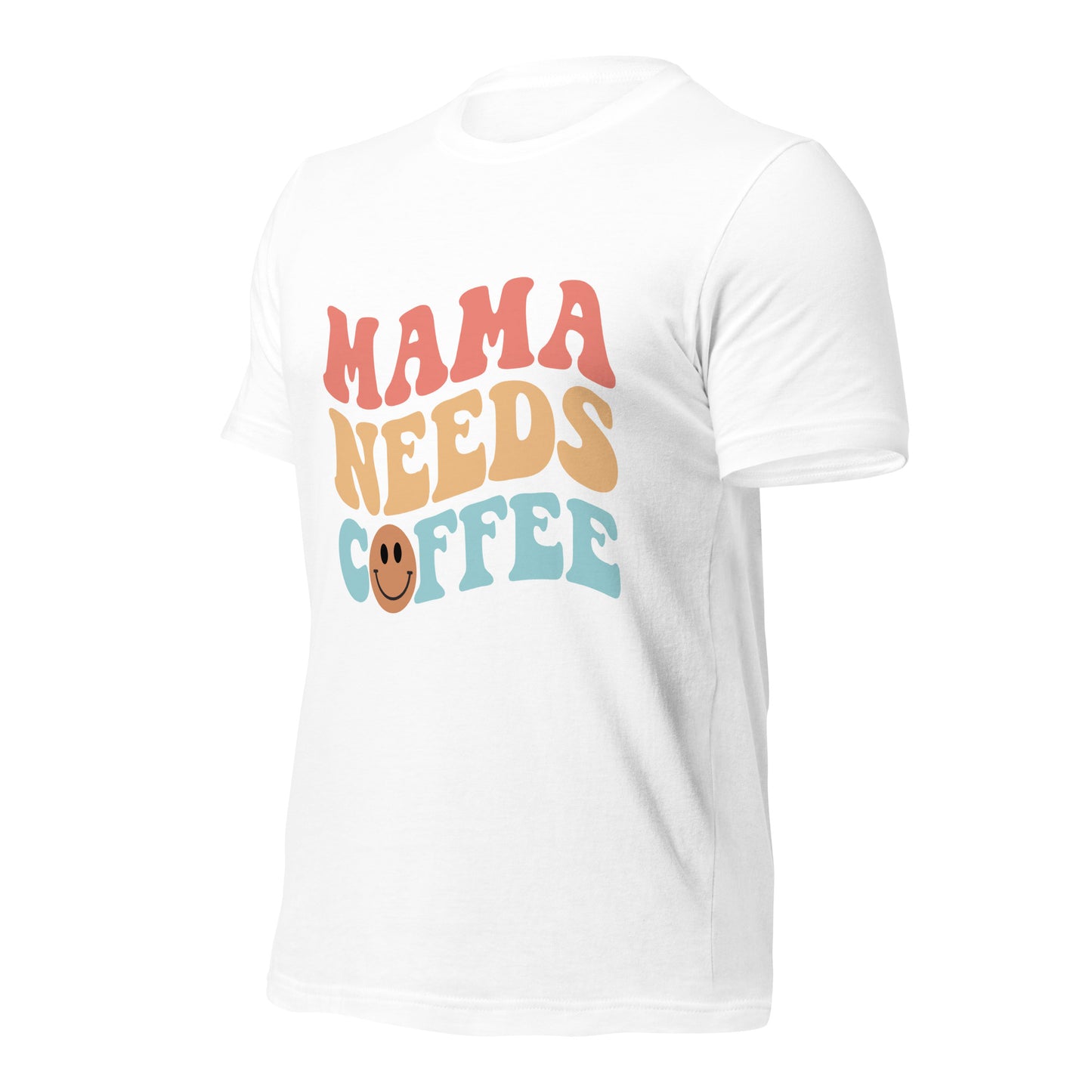 Mama Needs Coffee - Soft Organic Cotton Tshirt for Women