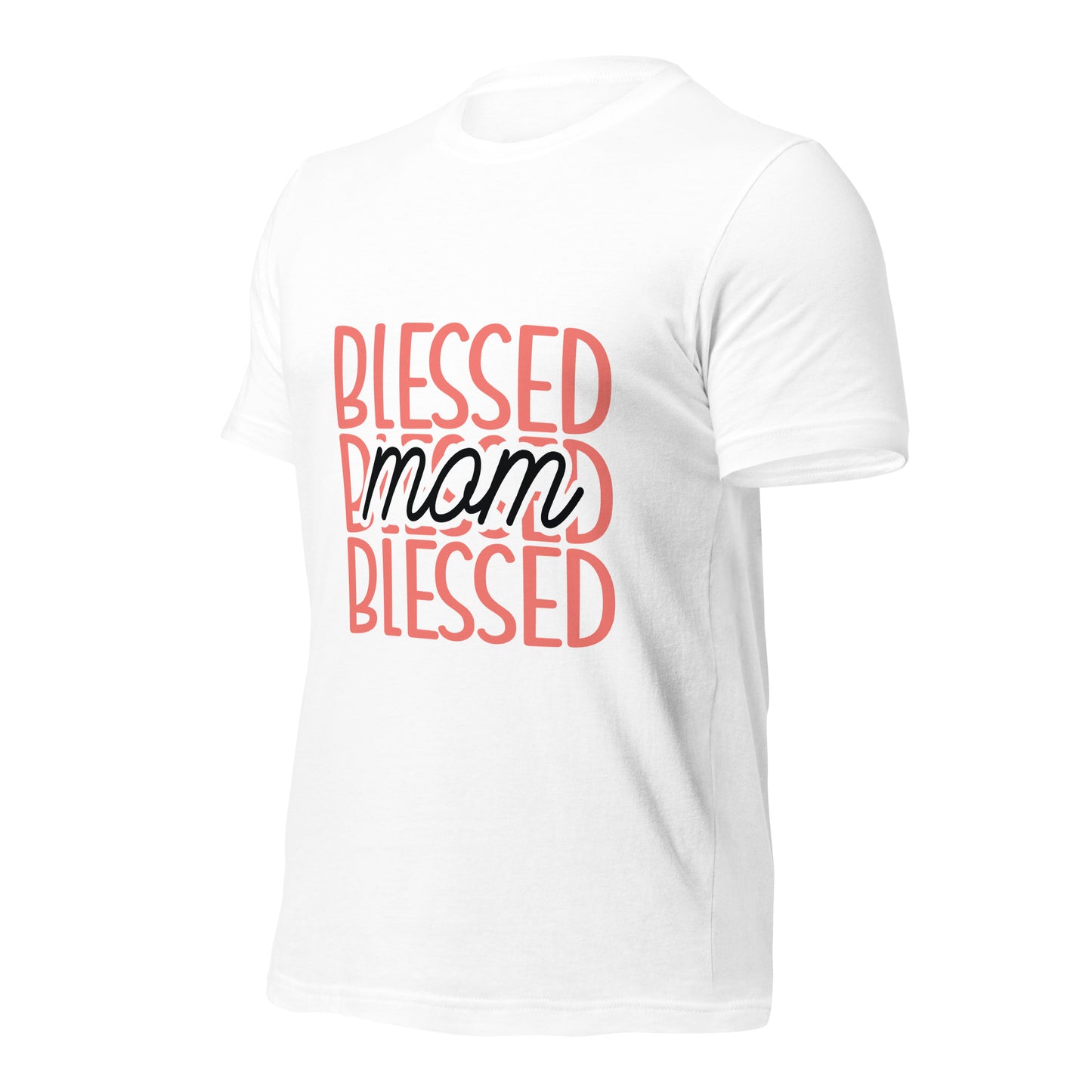Blessed Mom - Soft Organic Cotton Tshirt for Women