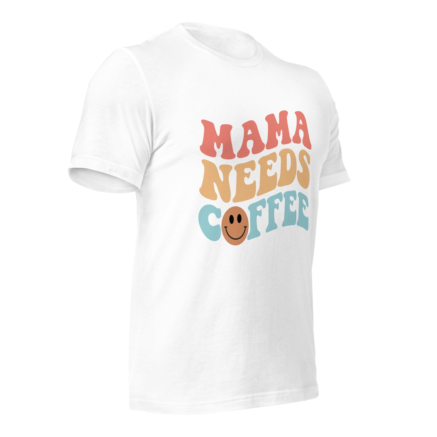 Mama Needs Coffee - Soft Organic Cotton Tshirt for Women