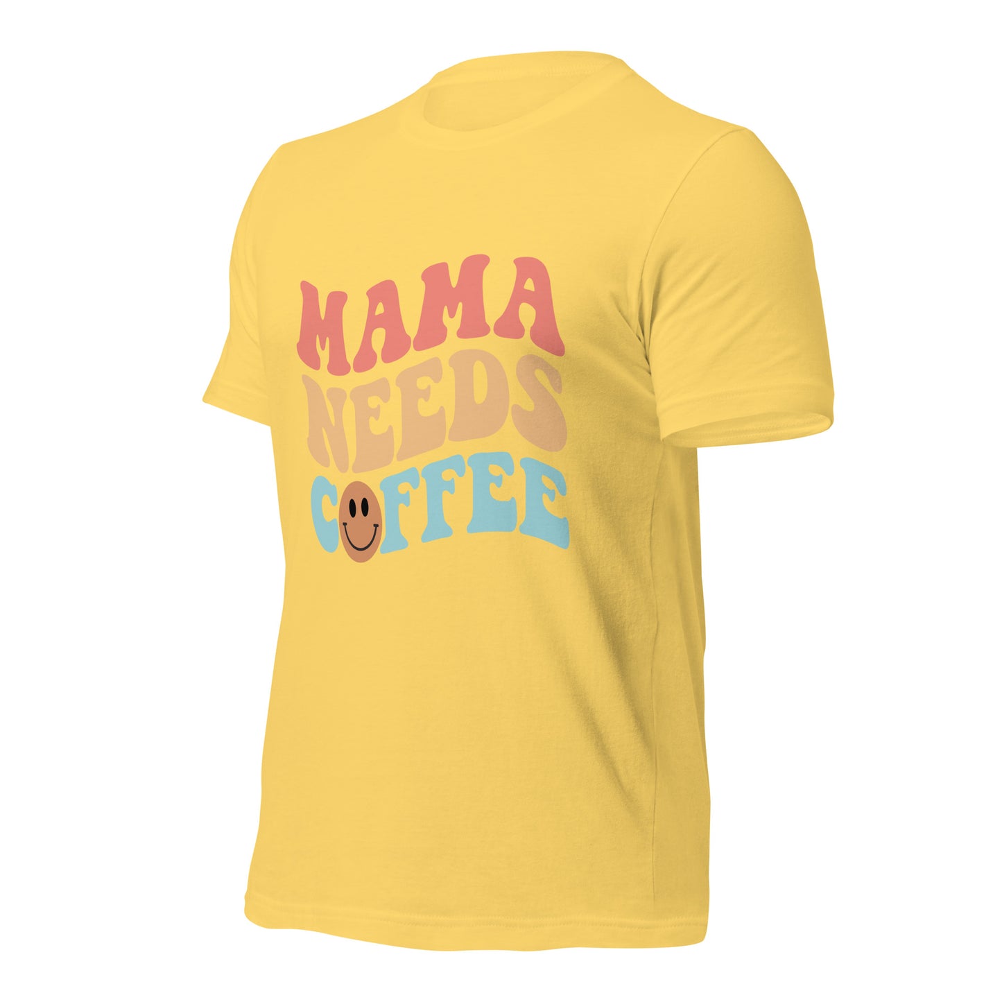 Mama Needs Coffee - Soft Organic Cotton Tshirt for Women