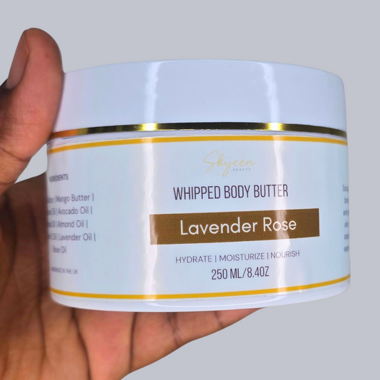 Whipped Body Butter for Hydrating Moisturizing Dry Skin 250g - Skyeen Beauty